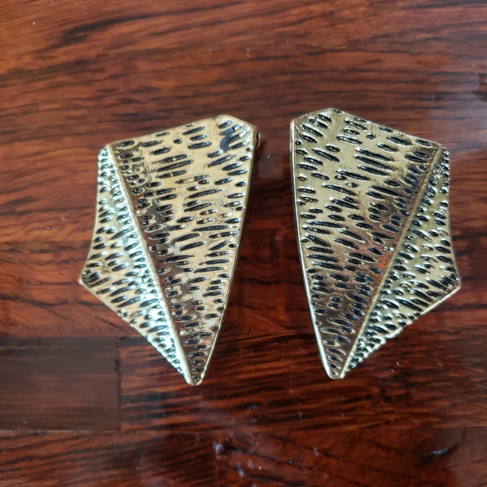 Irregular Shaped Pierced Earrings - image 2